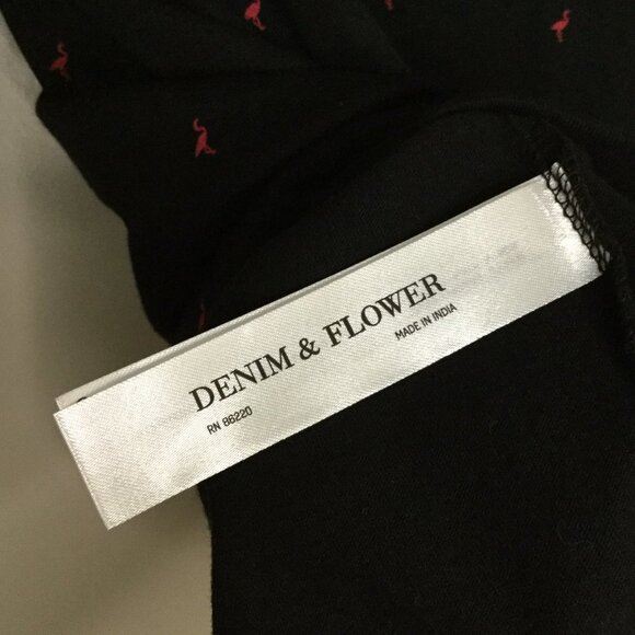 Denim & Flower Ricky Singh Flamingo Tee Men's - Picture 6 of 8